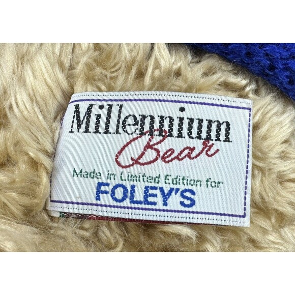 Limited Edition Millenium Joy & Peace Gund Bears Large 26” Plush - Picture 12 of 13